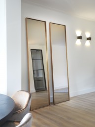 Exclusieve, handgemaakte XL stalen spiegels | Atelier Frontstaal