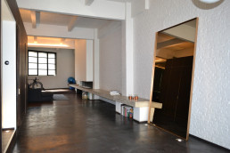 Frontstaal XXL stalen spiegel brons, gebronsd glas | Loft (Antwerpen)