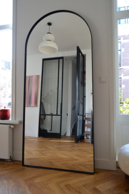 Grote hoge toogspiegel 220 cm hoog en 100 cm breed | Amsterdam