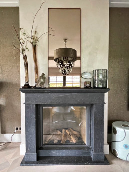 Frontstaal bronzen stalen spiegel op maat | Lunteren | Interieur door Violier at Home